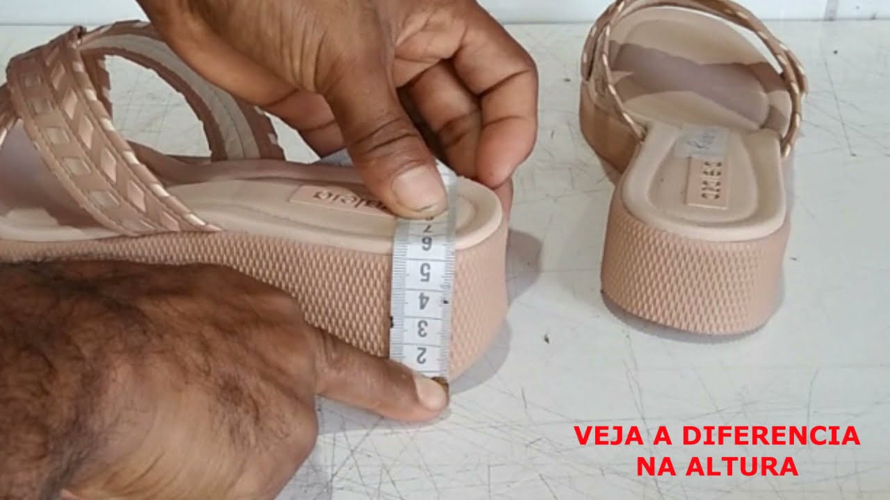 BAIXAR CORTAR E DIMINUIR SOLADO DE SANDALIA