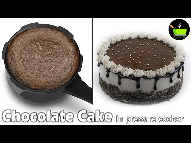 Chocolate Cake In Pressure Cooker | Chocolate Cake Without Oven |  Birthday Cake Recipe | She Cooks