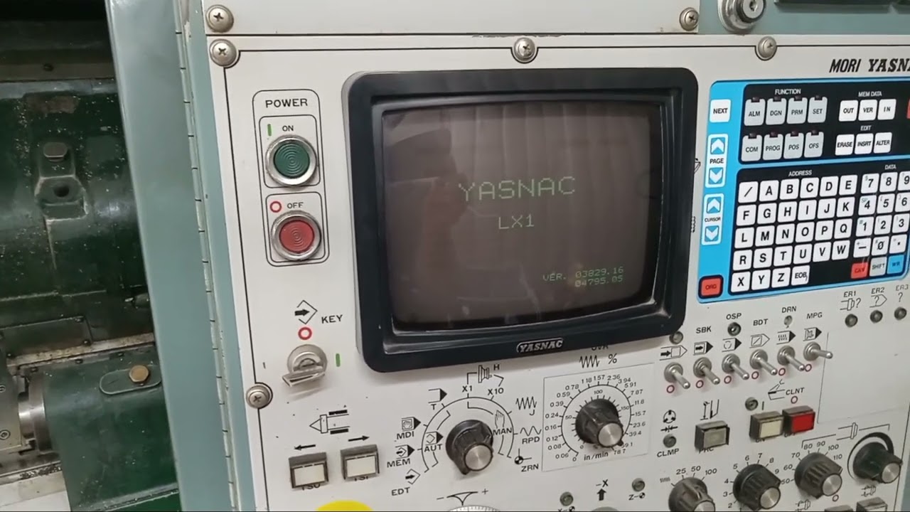 Mori Seiki Yasnac start up