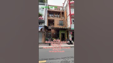 Bán nhà Mặt Tiền Bà Hạt quận 10, diện tích 6,5x22m 4 Lầu đang cho thuê thu nhập tốt. #bdshorts