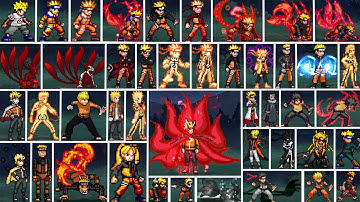 Naruto All Forms and Transformations in Mugen