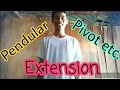 Extension, Pendular etc. movements | Diff. Dance Movements and Positions | PE 12
