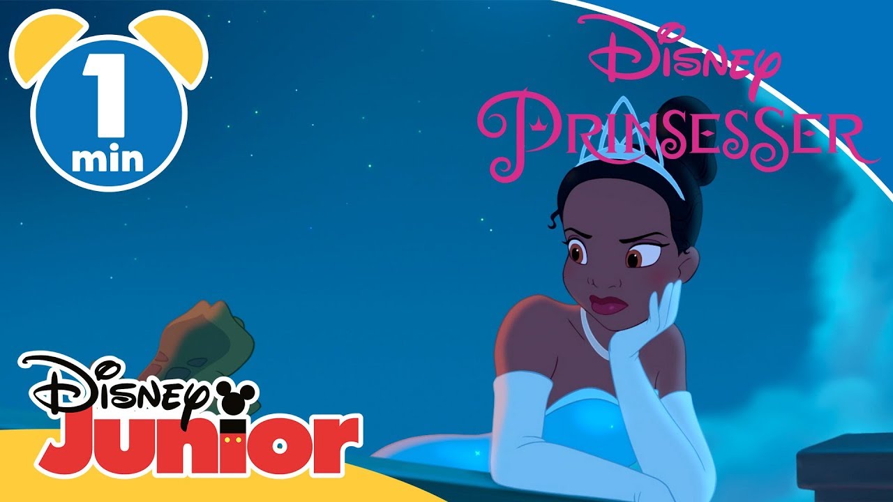 Prinsessen og Frøen | Tiana møder Naveen 🐸- Disney Junior Danmark - YouTube
