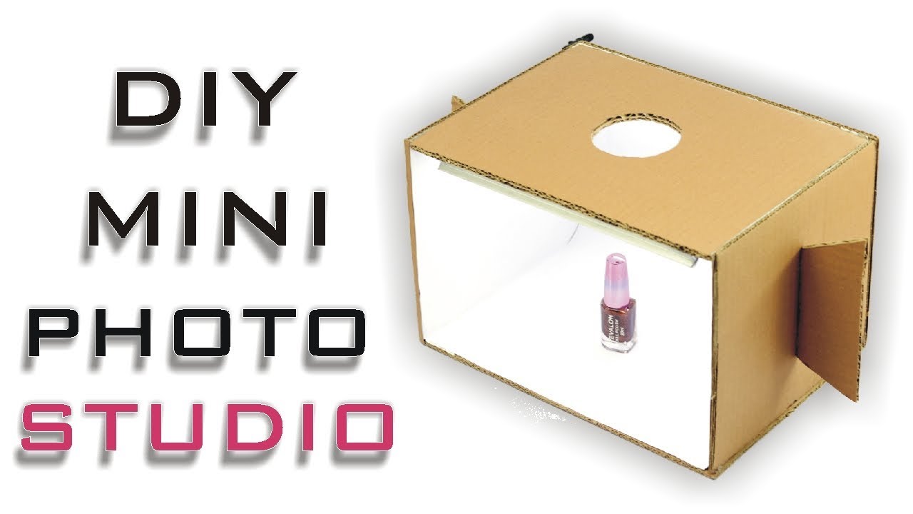 Top 54+ imagen diy mini photo studio