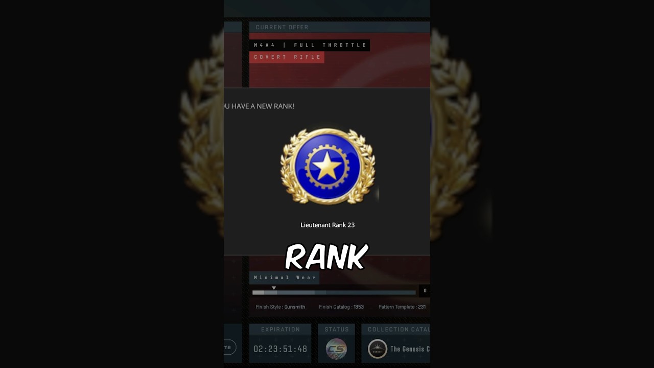 Вы пропускаете бесплатное повышение ранга в CS2…