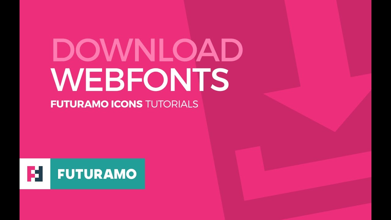 FUTURAMO ICONS Tutorials – Download Webfonts