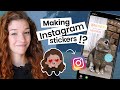 How To Make Instagram Stickers • Tutorial • Creating Animated GIFs in Procreate & Uploading to Giphy