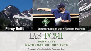 Percy Deift (4.1) Riemann-Hilbert problems, part 4.1