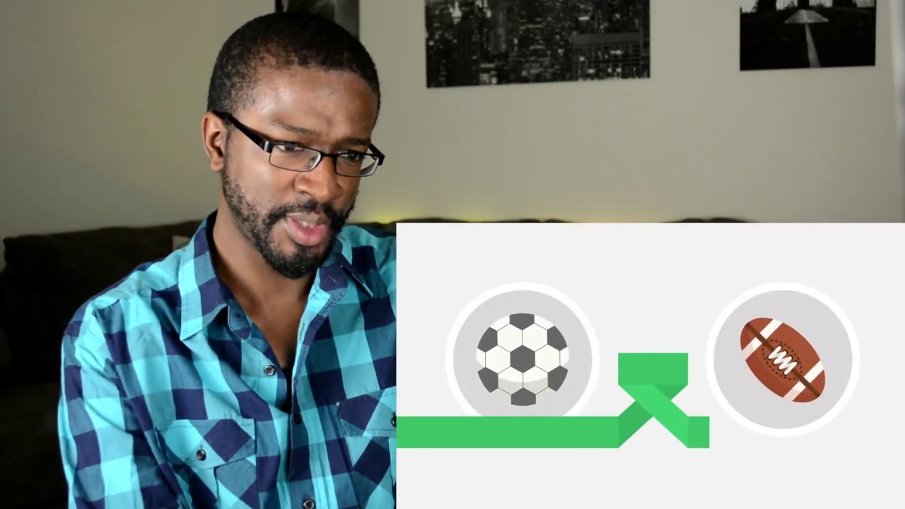 Football vs American Football Which sport is better? REACTION YouTube