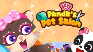 little panda's pet salon || babybus @Kidsgames0726 screenshot 3