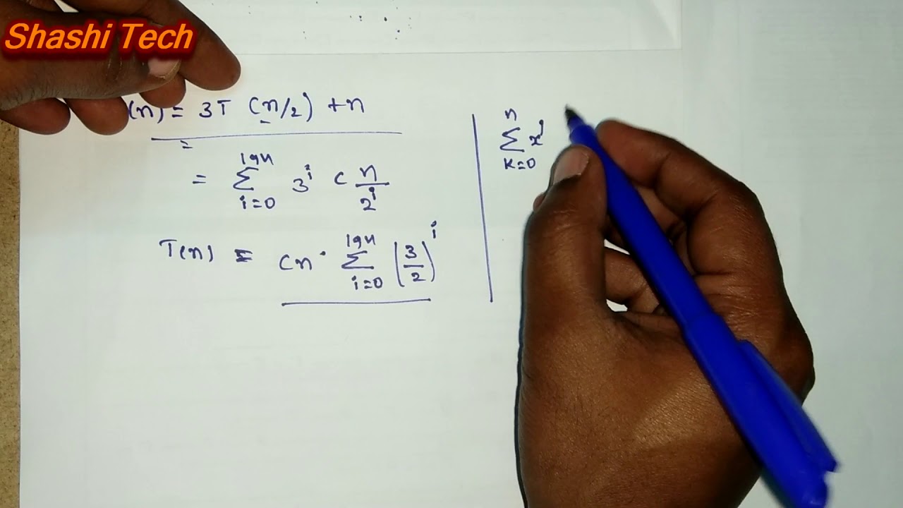 How to construct a Recursion tree in 10 min - YouTube