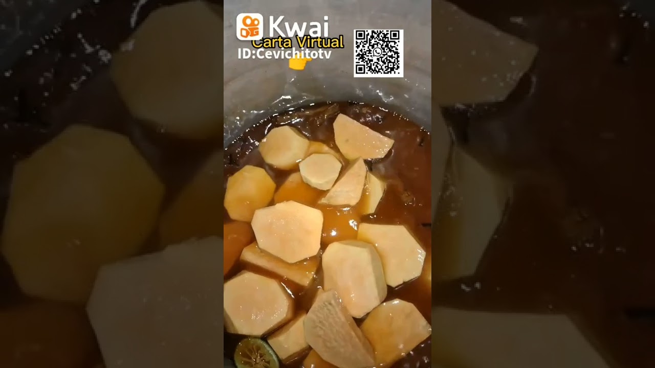 Como hacer un camote Glaseado Cevichito 🔴