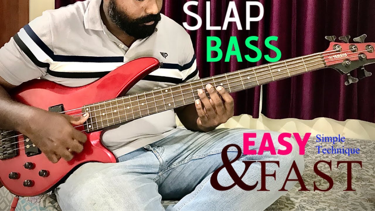 How to slap bass malayalam YouTube