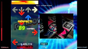 DDRMark - Ryu☆ - Rainbow Rainbow - Hard - FC #2