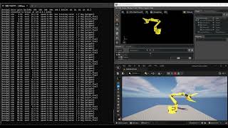 RobotArm Isaacsim Connenced with Unreal Engine 5.4