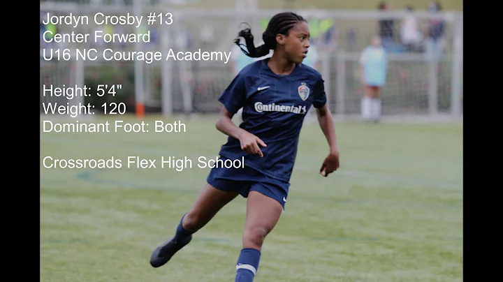 Jordyn Crosby Highlights vs NC Fusion - 2 Fall 2020