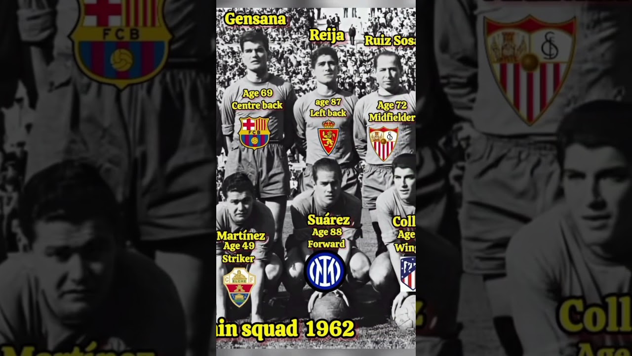 Spain Squad 1962 World Cup | The Generation of Di Stéfano and Gento