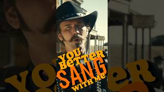 All of you!! Better sang! #BusterScruggs #movie #western #cowboys #shorts