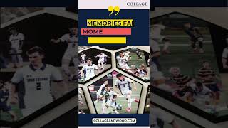 Soccer Senior Night Gift Ideas From CollageandWood.com: Order Early For Senior Night Delivery!