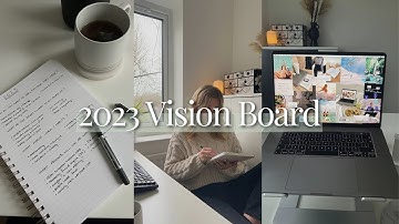 2023 Vision Board with Me | New Year Reset