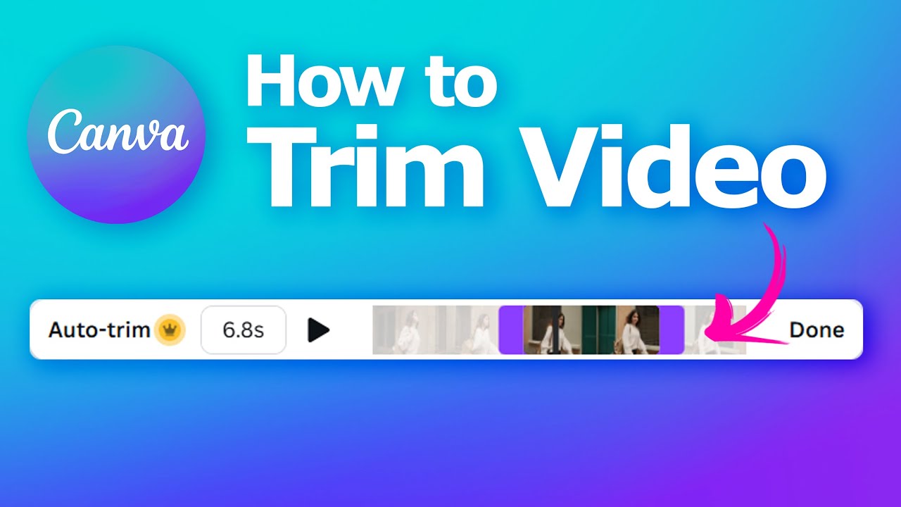 Как обрезать видео в Canva