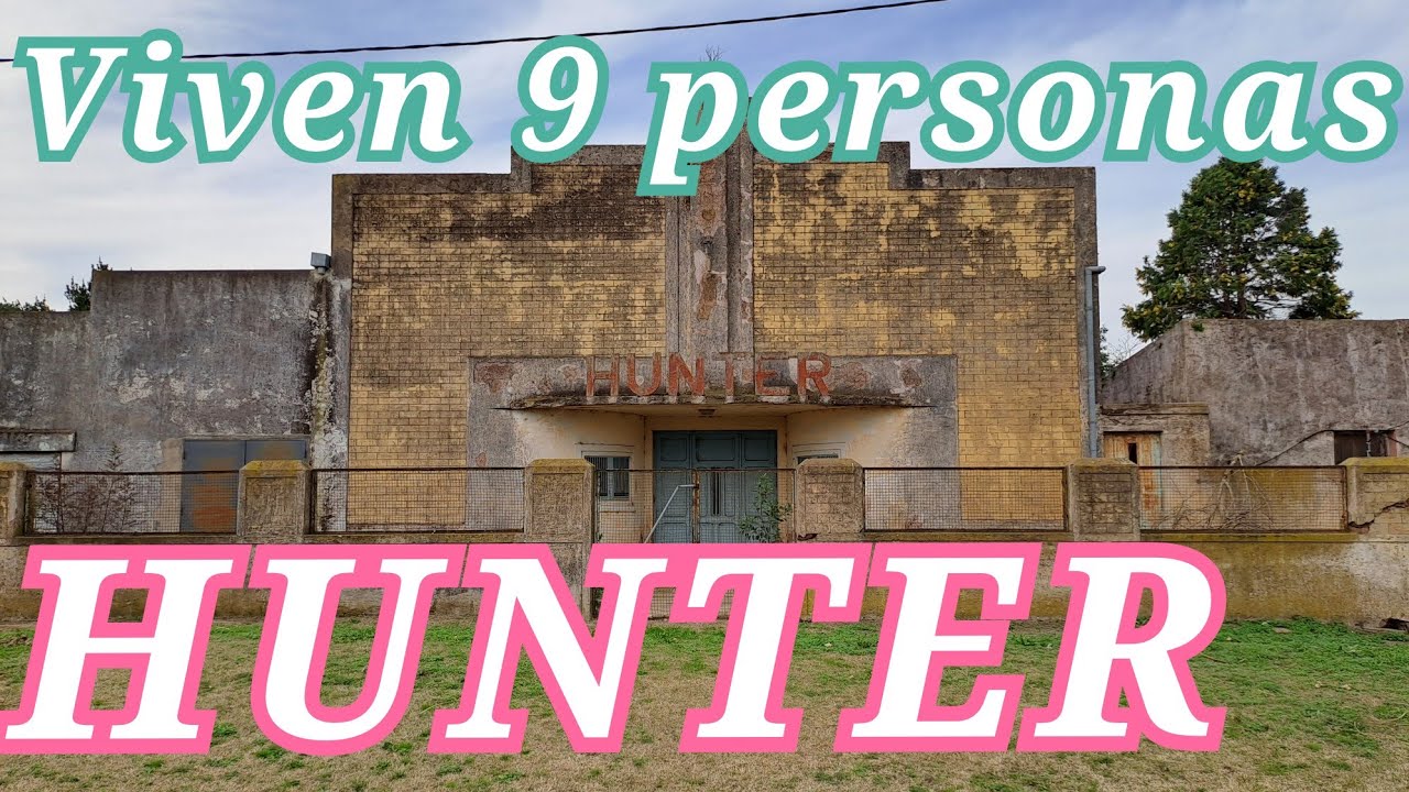 HUNTER. Un pueblo donde viven apenas 9 personas.