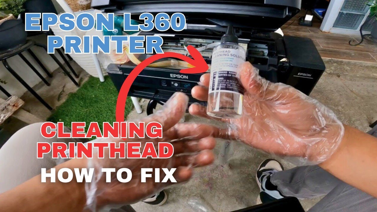 Epson L360 Printhead Cleaning – Quick & Easy Method
