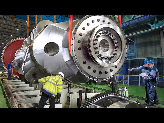 Inside Advanced Factory Producing World’s Most Powerful Ship Engines class=