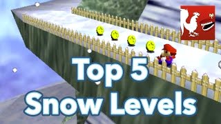 Countdown - Top 5 Snow Levels in Video Games | Rooster Teeth