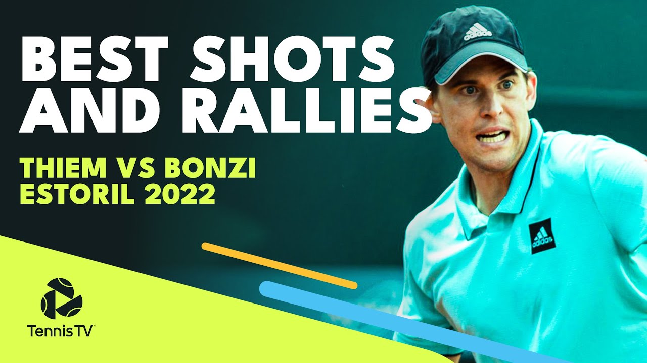 Dominic Thiem vs Benjamin Bonzi Best Shots And Rallies Estoril 2022