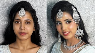 Quick & Simple RECEPTION Makeup | Soft Makeup Tutorial Step by Step | @BeautyLiesWithin screenshot 5