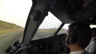 A pilot's eye view of a British Airways approach into Funchal