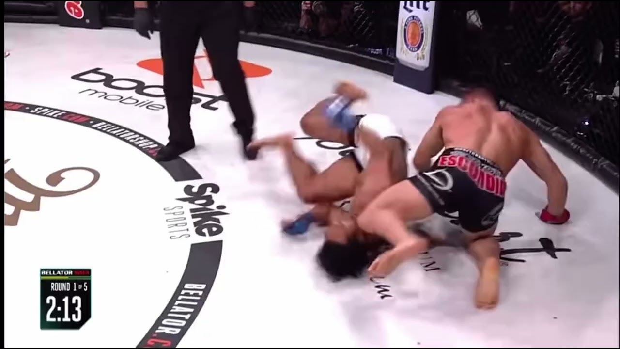 Michael Chandler vs Benson Henderson with a clean suplex @Bellator165