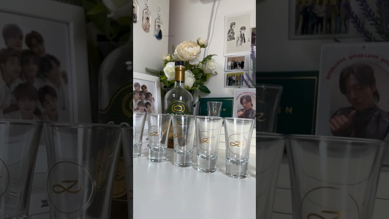 diy shot glass of tears merch 🥂 
