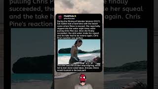 During the filming of Wonder Woman (2017), Gal Gadot ruined the beach scene During the filming of Wonder Woman (2017), Gal Gadot ruined the beach scene