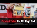 Soudal product talks fix all high tack