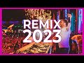 DJ REMIX 2023 - Mashups &amp; Remixes of Popular Songs 2023 | DJ Dance Remix Songs Club Music Mix 2023