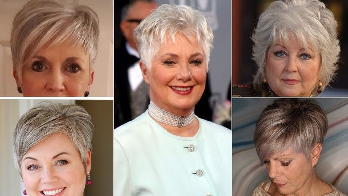 The Best Short Haircuts for Older Women