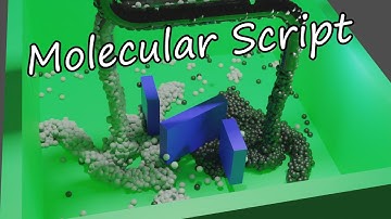 Particle Fluid Simulation V1 / Blender 2.8