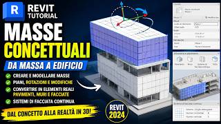 REVIT MASSE CONCETTUALI: Da Volumetria a Edificio Completo