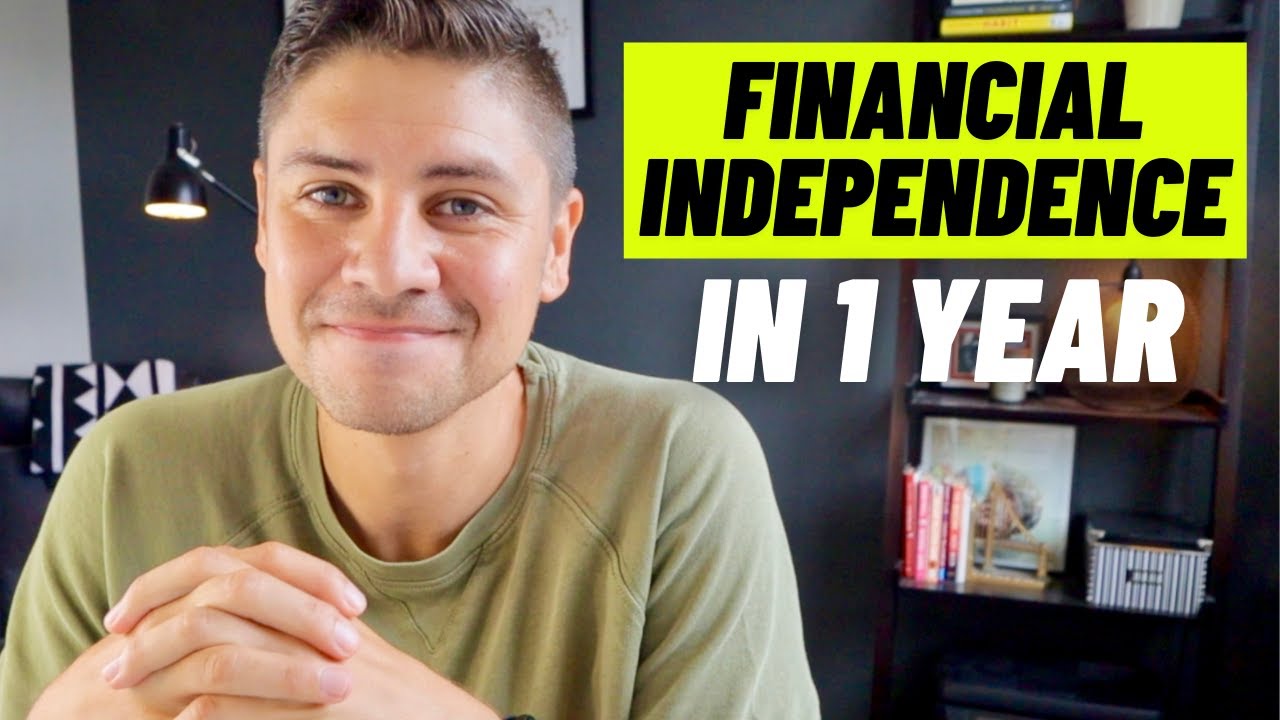 How to Reach Financial Independence in 1 Year (zero real estate plan)