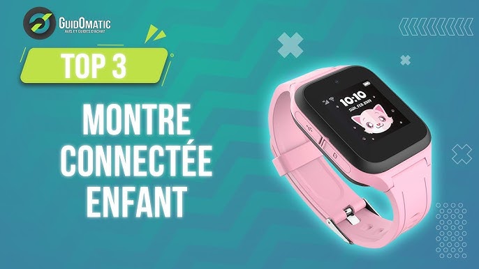 Montre bracelet connecté ultra performante pour enfant - Petits Moussaillons