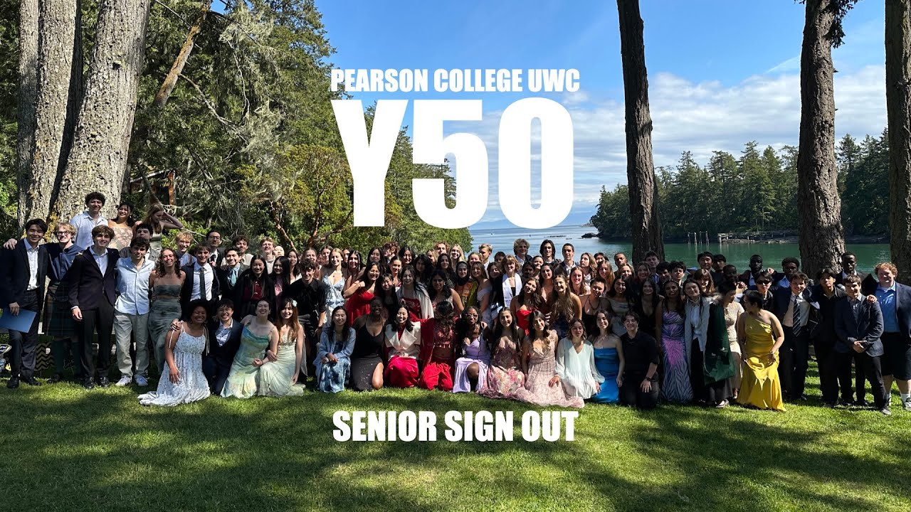 Pearson Year 50 Senior Sign Out