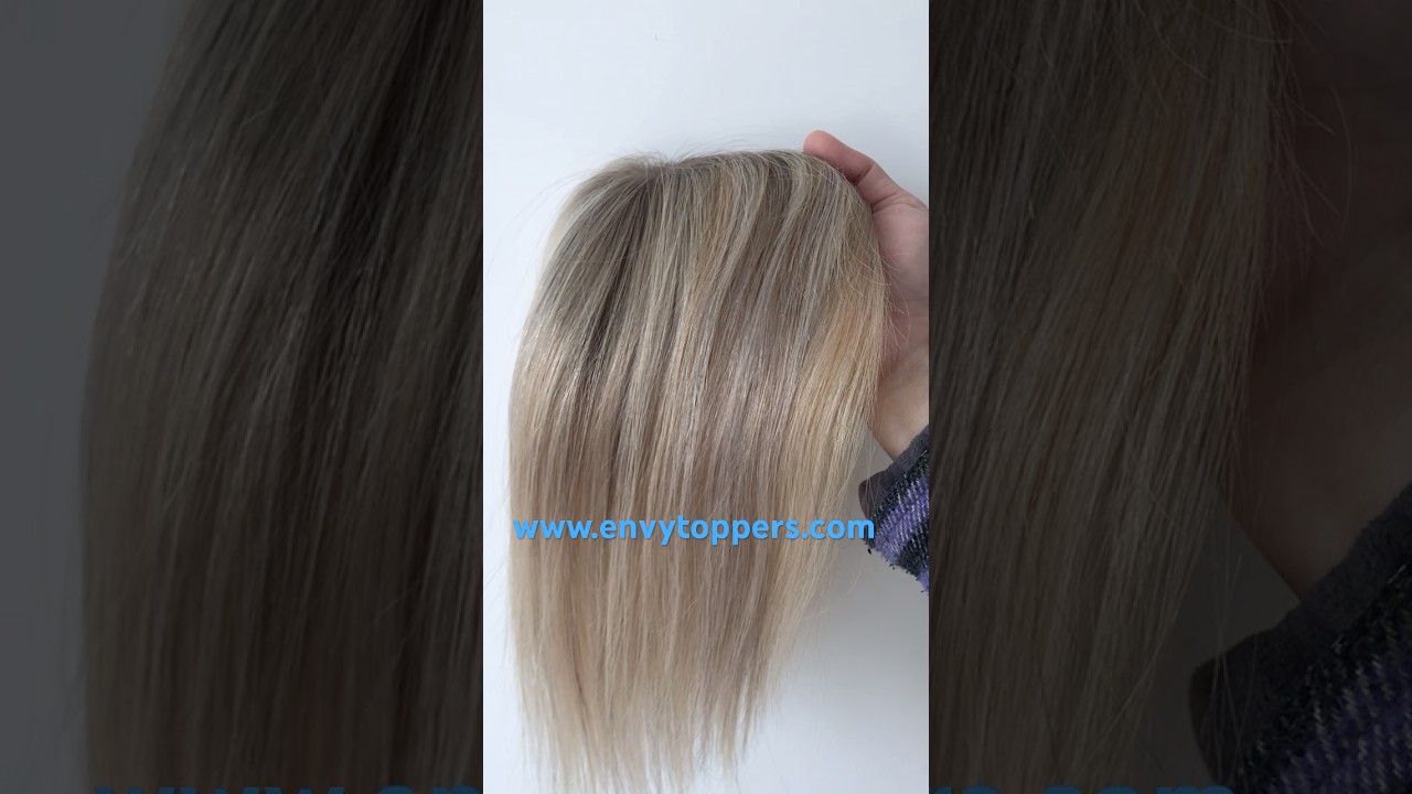 Premium Human Hair Mono Topper 