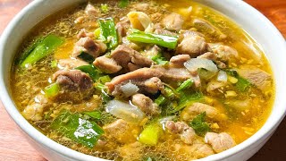 CARA BUAT SOP AYAM HAINAN ENAK DAN SIMPEL || olahan ayam 