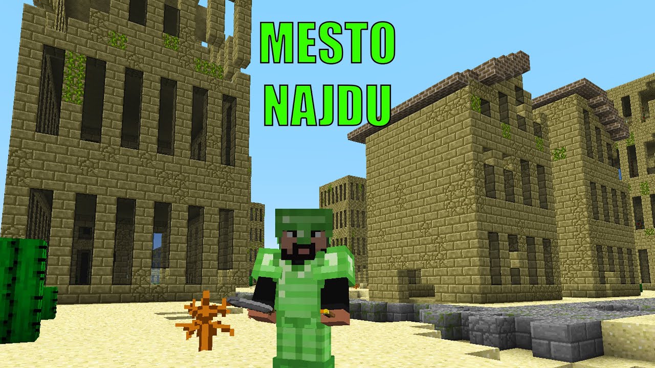 MESTO SM NAJDU | Minecraft Forever Stranded #8