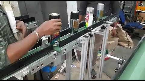 Orange Conveyor Systems - Variable Speed Belt Conveyor