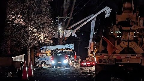 Widespread power outages in the Carolinas