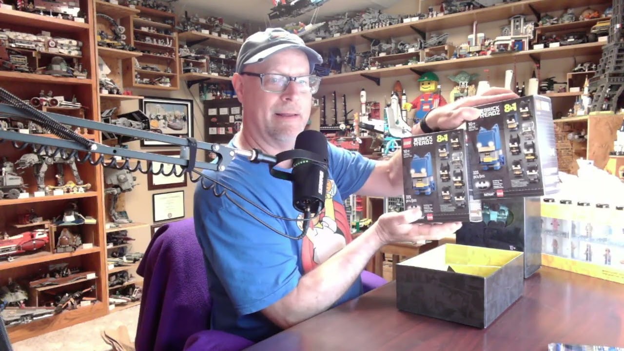 Unboxing Batman 85 Year Brick Headz VIP LEGO Set # 40726 - YouTube