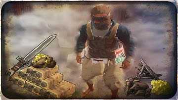 RUST RAIDS - Satchel Charge Raid & Epic PvP JACKPOT  (Vanilla)